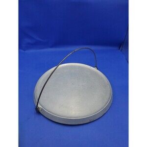 Vtg Griswold 12 Cast Aluminum Bailed Griddle Slant Logo 3112 ERIE